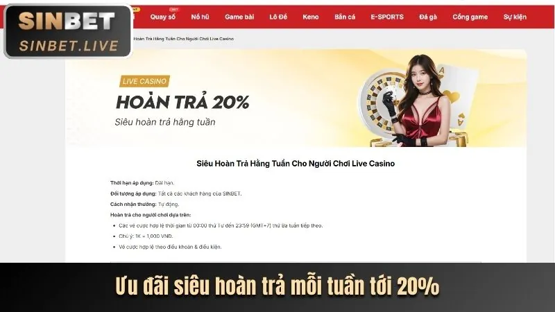 Khuyến mãi độc quyền llwin